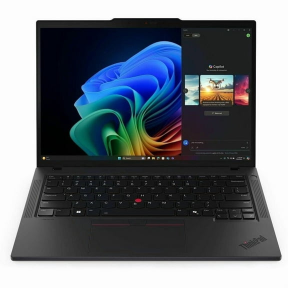 Lenovo ThinkPad T14 Gen 6 21QJ - 180-degree hinge design - AMD Ryzen AI 7 PRO - 350 / up to 5 GHz - Win 11 Pro - Radeon 860M - 32 GB RAM - 512 GB SSD TCG Opal Encryption 2, NVMe - 14" IPS touchscreen 1920 x 1200 - Gigabit Ethernet - Wi-Fi 7, Bluetooth - black - kbd: English