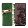 thumbnail image 3 of Dteck for Google Pixel 7 Wallet Case, Slim Magnetic Flip Cover Faux Leather with Card Holder Slot Thin Kickstand for Google Pixel 7 6.3 inch 2022,Green, 3 of 4