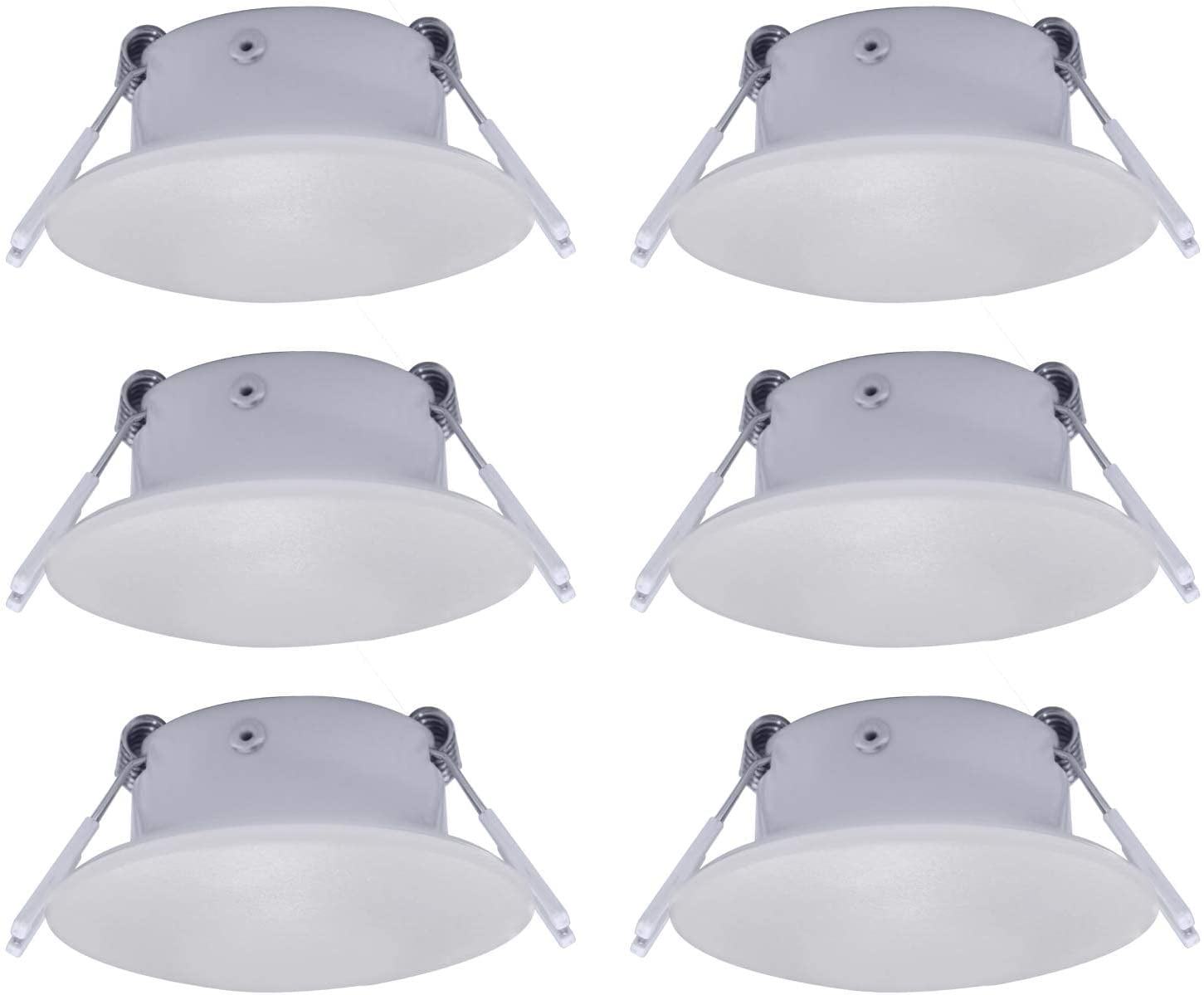 Facon 3 Inch LED RV Puck Light Full Aluminum Recessed Mount Down Light