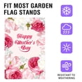 thumbnail image 4 of XIAOLE Spring Happy Mothers'Sday Garden Flags For Outside 12x18in Double Sided Welcome Mom Flower Vertical Garden Yard Flags Mother'S Day Home Garden Outdoor Decor Decorations, 4 of 6