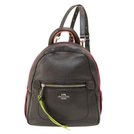 Pre Owned COACH Backpack Red Leather Women s Good Walmart