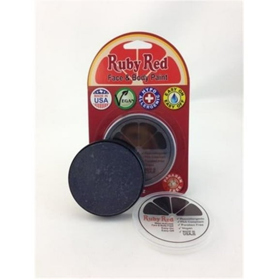 Ruby Red Paints 18M122 Individual Colors, 18 ml - Charcoal - 122