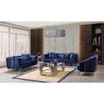 thumbnail image 2 of Ottomanson Empress Loveseat, Blue, 2 of 7