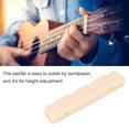 thumbnail image 1 of Ukulele Saddle Bridge,Ukulele Rosewood Bridge Nut Saddle Ukulele Repairing Parts For Musical Instruments, 1 of 8