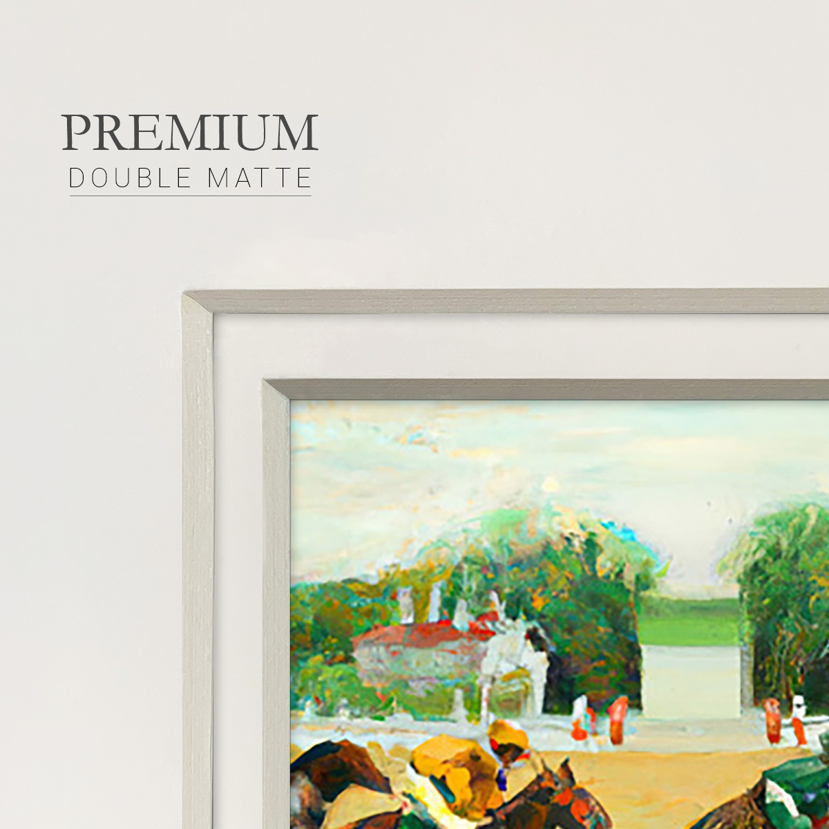 Dat at the Race IIIPremium Framed Print