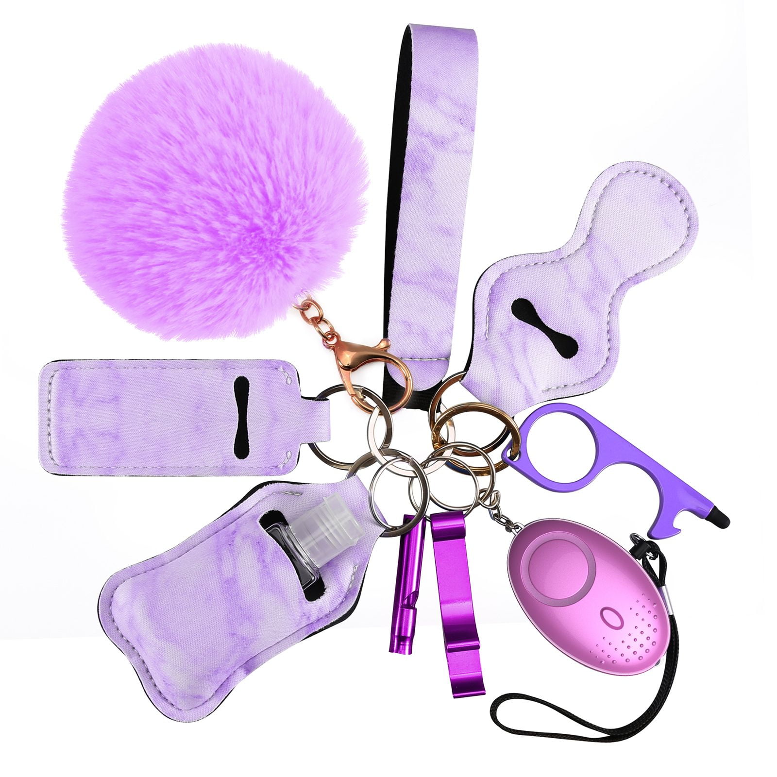 Pink Patchy Safety Keychain Set ubicaciondepersonas.cdmx.gob.mx