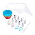 thumbnail image 1 of 39PCS Kits de decoración de pasteles para bricolaje con 20PCS Bolsas de repostería desechables Eccomum Herramienta para hornear, 1 of 7
