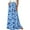 Print Blue, variant on Womens Summer Wide Leg Palazzo Pants High Waisted Flowy Pockets Trendy Casual Lounge Boho Beach Trousers for Womens Clothes Lightweight Drawstring Adjustable Pants