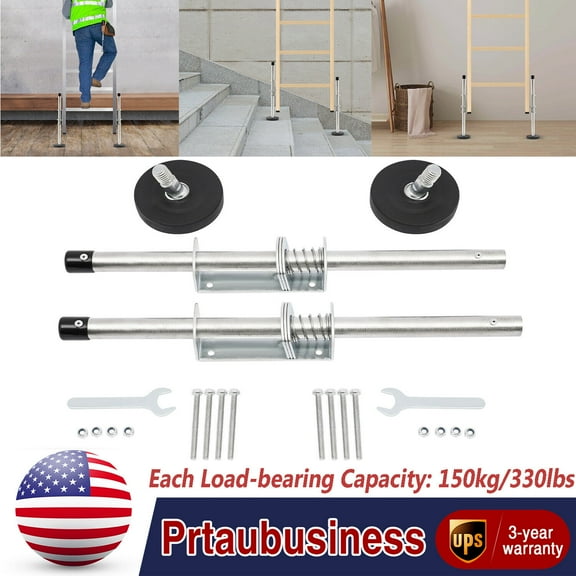 For Extension Ladders Stabilizer Leg Leveling Tool 330 LBS Ladder Leveler Pair