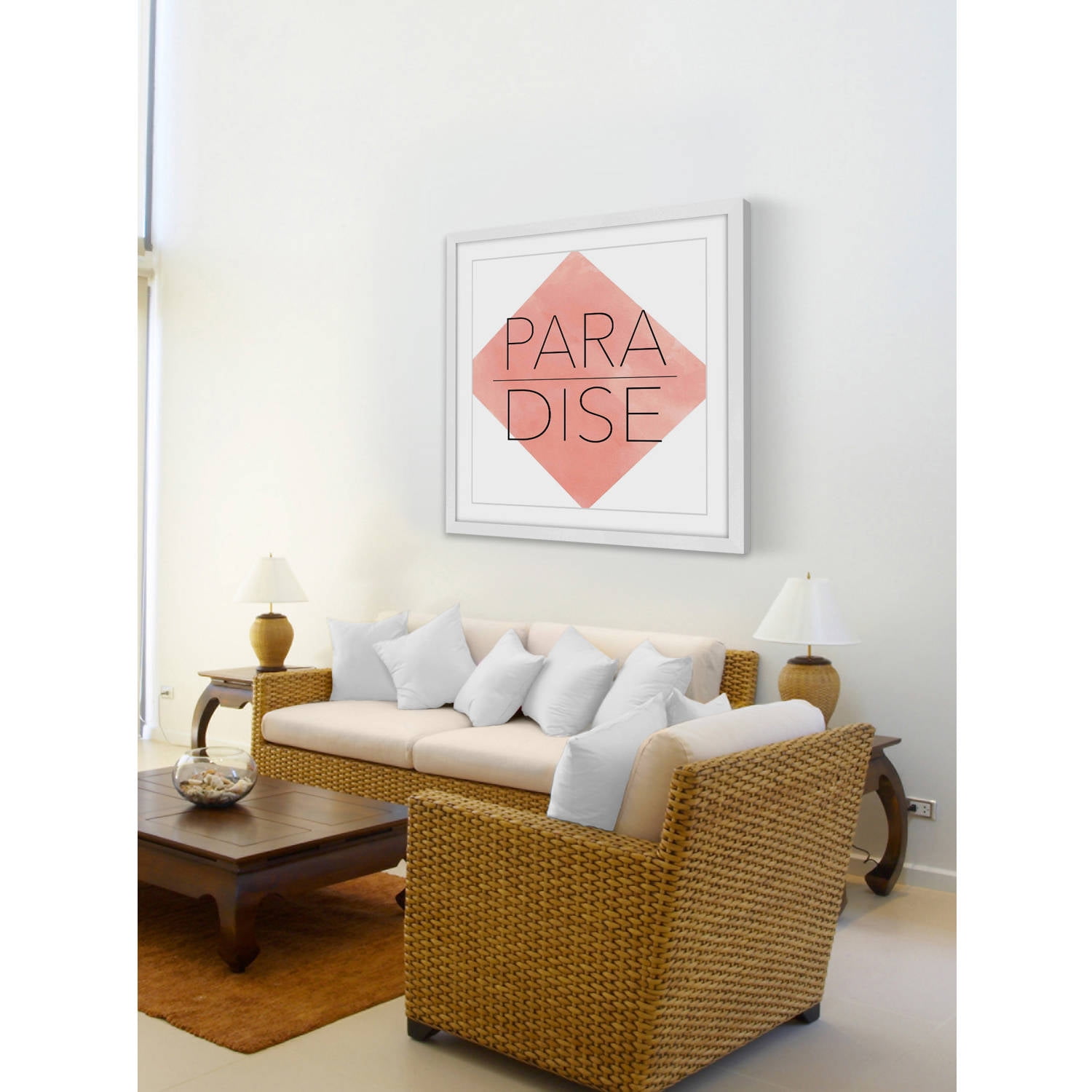 Marmont Hill "Paradise" Framed Painting Art Print