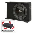 thumbnail image 2 of Audiopipe 12 Inch Shallow Mount Sealed Bass Enclosure, 2 of 2