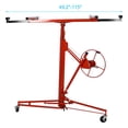 thumbnail image 6 of iRerts 13FT Drywall Lift, 150LBS Heavy Duty Drywall Lifter, Drywall Jack Lift for Ceiling Wall with Adjustable Telescopic Arm, Foldable Sheetrock Lift, Drywall Lift for Home Improvement, Red, 6 of 11