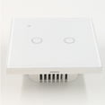 thumbnail image 5 of Dreamhall Smart Light Switch 2 Gang Wifi Smart Touch Wall Switch Voice/App Sharing Switch,Gold, 5 of 9