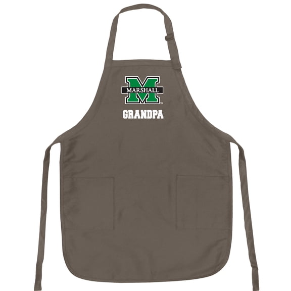 Marshall Grandpa Apron Marshall University Grandpa APRONS w/ Pockets & Adjustable Neck