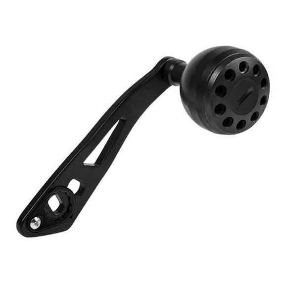 Cast Fishing Reel Handle Replacement Hollow Metal Knob for Baitcasting Reel Fishing Accessories Sea Fishing Black
