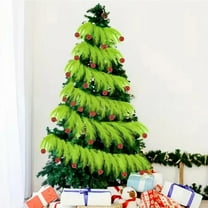 Christmas Garland with Ornaments – Shatterproof Hanging Ball Ornaments Indoor Party Decorations