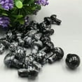 thumbnail image 4 of GKNET Wholesale 50pcs 15MM+ Natural mushroom Quartz Crystal Carved Polishing Healing-alabaster-50pcs, 4 of 9