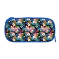 thumbnail image 3 of Vsdgher Colorful Flowers Print Large Capacity Pencil Case Pouch with Zipper, Portable Aesthetic Big Capacity Pencil Cases Pen Office Travel Stationery Bag, 3 of 8