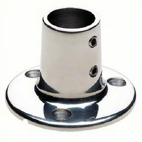 New Seachoice 90 Deg Rd Base Fitting-7/8 -Ss Scp 37811
