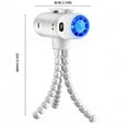 thumbnail image 2 of High Speed Handheld Fan 199 Speed Digital Display 4000mAh Cooling Fan, Precise Speed Control Strong Airflow Long Battery Life Portable, For Travel Outdoor Camping Office Hot Weather Use, 2 of 6