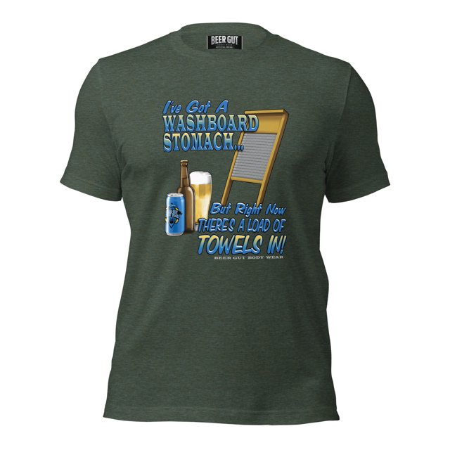 t-shirt Unisexe Washboard Stomach