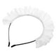 thumbnail image 2 of Diadema de cosplay de sirvienta anime, diadema de encaje con flores estilo lolita, accesorio para el cabello para fiestas de cosplay y disfraces., 2 of 8