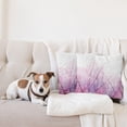 thumbnail image 4 of Ambesonne Flower Throw Pillow Cover 2 Pack, Spring Time Fantasy, 16", Pink Purple, 4 of 7