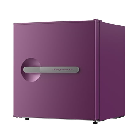 Frigidaire 1.6 cu ft Compact Mini Fridge, Perfect for Home or Office, Retro Series, Plum, 1.6 cu ft - Purple