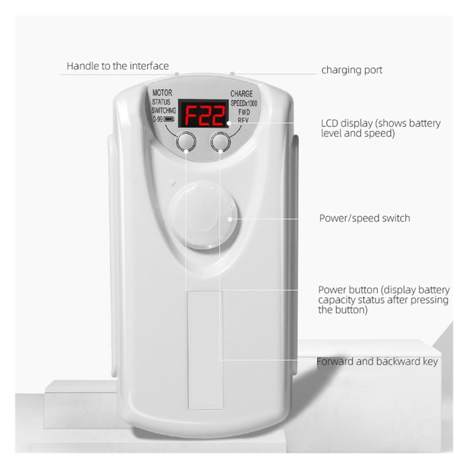 30000RPM Rechargeable Electric Nail Drill Machine With HD LCD Display Nail Master For Manicure Nail Art Tools ,Low Noise