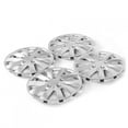 thumbnail image 3 of 4Pcs/Set 15in Hub Cap Kit Wheel Skins Cover Silver Auto Modified Parts for R15 Tire & Steel RimA Type, 3 of 7