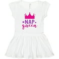 thumbnail image 3 of Inktastic Nap Queen, Crown, Stars - Pink Purple Girls Toddler Dress, 3 of 5