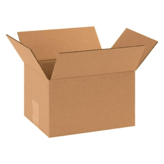 10x8x6 Pack of 50 Corrugated Cardboard Packing Shipping Mailing Moving Carton Boxes