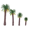thumbnail image 2 of 24PCS 1: 65-1: 150 Escala Modelo de palmera y árbol de coco Diseño de paisaje de carretera Macarena Diseño del árbol del paisaje del paisaje, 2 of 8