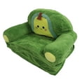 2024 Foldable Kids Sofa Cute Cartoon Design Short Plush Soft