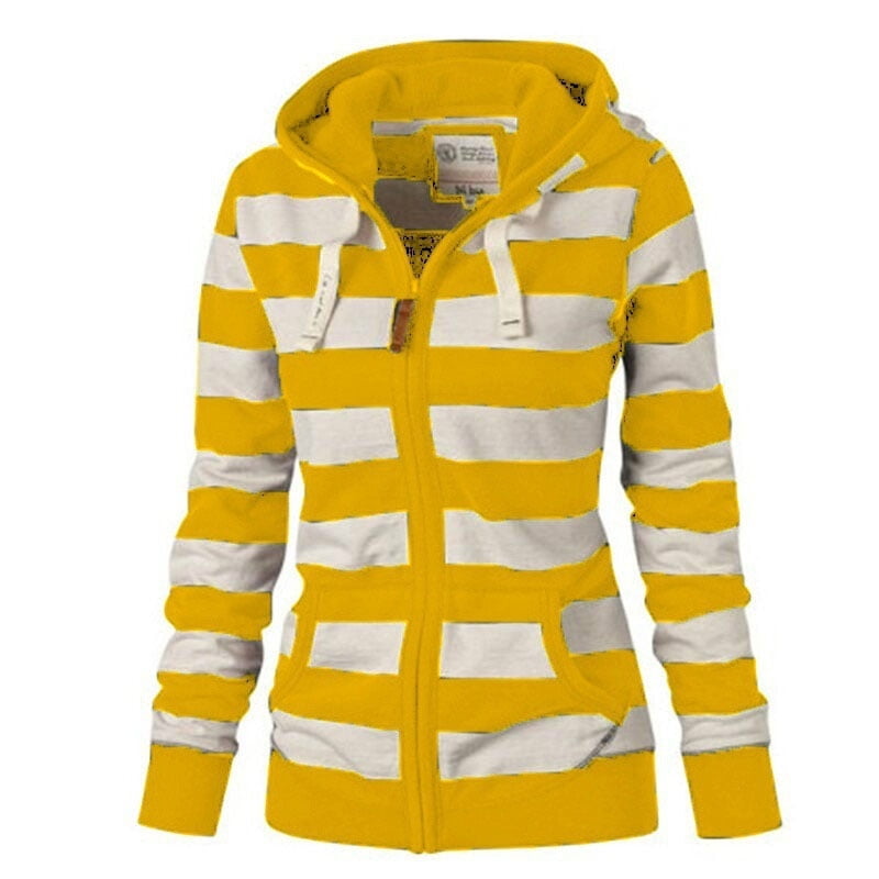 yellow plain sweatshirt