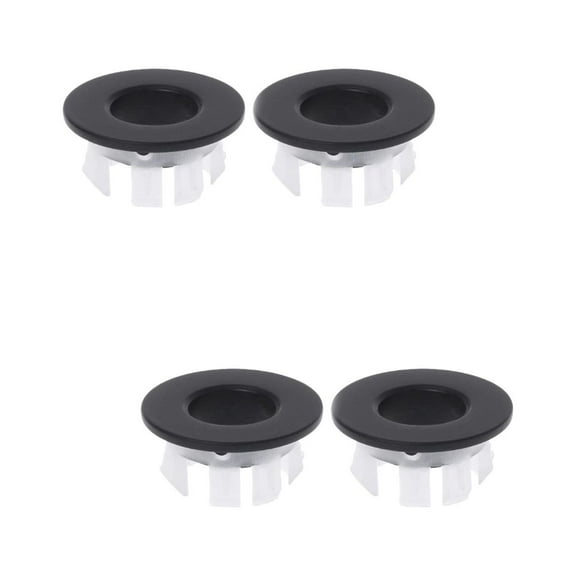 4 Pcs Overflow Ring Decorative Cover Overflow Rings Bathroom Sink Plug Hole Washbasin Trim Bathroom Supplies