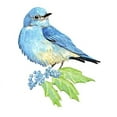 thumbnail image 2 of CafePress - Watercolor Mountain Bluebird Bird Nature Art Mugs - 11 oz Ceramic Mug - Novelty Coffee Tea Cup, 2 of 4