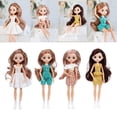 thumbnail image 1 of 4 Uds. Vestido de Muñeca para Niña, Accesorios para Muñecas, Juguetes DIY, Vestido de Princesa para Niñas Macarena Muñeca niña de 26 cm, 1 of 8