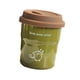 thumbnail image 3 of Taza de café de cerámica, taza de leche, té, agua, portátil, para bebidas calientes o frías. Verde, 3 of 8