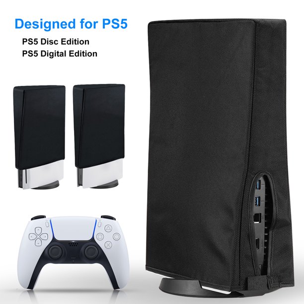 EEEkit Dust Cover for PS5, Precision Cut Protective Case Anti Scratch