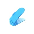 thumbnail image 1 of kurtrusly Plastic Shoes Display Rack Organizer Space-Saving Storage Adjustable Durable blue, 1 of 3