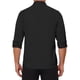 thumbnail image 3 of Camisa de Negocios de Manga Larga con Cuello de Punta para Hombre Inspire Chic, Color Sólido Negro, 3 of 5