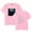 Pink, variant on Hit Me Hard and Soft Merch Short Sleeve T-shirt Unisex Fashion Crew Neck Top