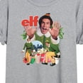 thumbnail image 3 of ELF - Christmas Merch Tee - Women's Oversized T-Shirt, 3 of 5