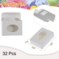 thumbnail image 2 of 32Pcs Cajas de Embalaje de Jabón 2.8x3.8x1.2 Pulgadas Caja de Jabón de Kraft con Ventana (Ovalada, Blanca), 2 of 6