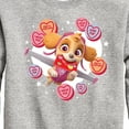 thumbnail image 3 of Paw Patrol - Skye Conversation Hearts - Toddler And Youth Crewneck Fleece Sweatshirt, 3 of 6