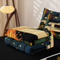 thumbnail image 5 of catabedysis Vintage Camper Zipper Full Size Comforter Sets with Fitted Sheet and 2 Pillowcases,Travel Trailers Print Zipper Bedding Set For Boys,Multicolor,Black Reversible,4-Piece, 5 of 7