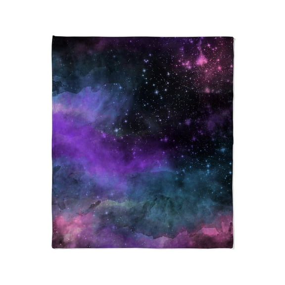 CafePress - Galaxy Print Throw Blanket - Soft Fleece Throw Blanket, 50"x60" for All Ages