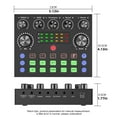 thumbnail image 3 of USB Interface External Sound Card Live Broadcas Microphone Audio Card Equipment TAPDRA Spare Part, 3 of 4