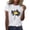 ZB White T-Shirts, variant on Womens Crew Neck Short Sleeve Tops Cotton Daisy Graphic T-Shirts Summer Lightweight Casual Everyday Shirt Cute Tees ZB White T-Shirts S